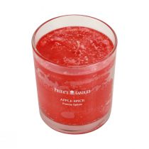 Product Scented candle in a glass scented candle Christmas Apple Spice H8cm