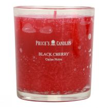 Scented candle in glass Black Cherry candle cherry Ø7.5cm H8cm