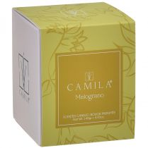 Product Scented candle in glass Camila pomegranate Ø7.5cm H8cm