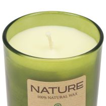 Product Scented candle in a glass natural wax candle Aloe Vera 85×70mm