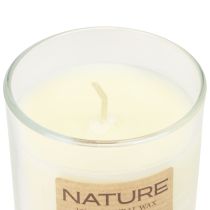 Scented candle in a glass natural wax candle Wild Orchid 85×70mm