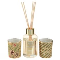 Product Scented candles room fragrance gift box Christmas 16.5x6x21cm
