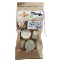 Product Scented Candles Vanilla Caramel Tealights Fragrance Ø3.5cm H1.5cm 18 pcs