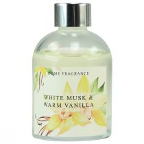 Product Fragrance sticks room fragrance glass vanilla white musk 100ml