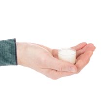 Product Citronella scented tealight candles for romantic evenings at home or in the garden, 25mm, 7h, 18 pieces