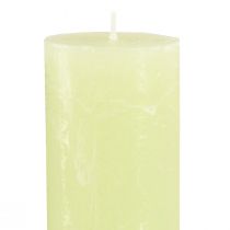 Product Solid coloured candles lime green​ ...