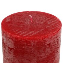 Product Solid-colored candles red 60x100mm 4 pcs