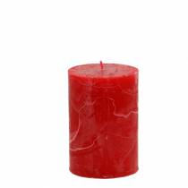 Product Solid-colored candles red 70x100mm 4 pcs