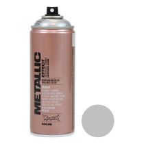 Paint spray silver paint metallic effect silver spray acrylic paint 400ml
