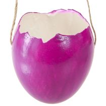 Product Eggshell Decoration Easter Eggs for Hanging Colored Ø3.5cm 12 Pcs