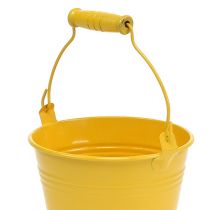 Product Bucket with handle colorful Ø12cm H10cm 8pcs