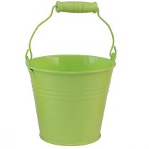 Product Bucket with handle primrose pot metal pastel 11.5×8.5cm 8pcs