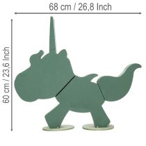 Product Floral foam unicorn 68cm x 60cm