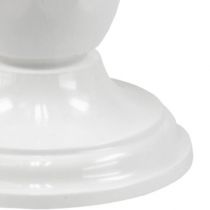 Product Setting vase “Szwed” white Ø13cm - 20cm, 1pc