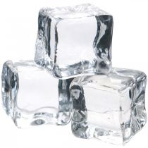 Artificial ice cubes window decoration 2cm 20pcs