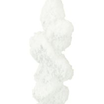 Product Icicle decoration snow-covered Christmas tree decoration 14cm 4 pieces