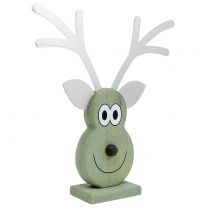 Product Moose head Mint standing 18cm x 16cm 3pcs