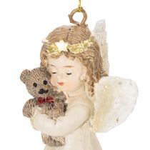 Product Decorative Angel Tree Ornaments, Vintage Design, 10cm, Set of 3