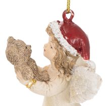 Product Decorative Angel Tree Ornaments, Vintage Design, 10cm, Set of 3