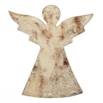 Product Christmas angel decoration Christmas mango wood 20×18×2.5cm