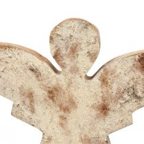 Product Christmas angel decoration Christmas mango wood 20×18×2.5cm