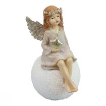 Table decoration Christmas Christmas angel angel with star 21cm