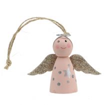 Product Angel for hanging Rosa 6cm 6pcs