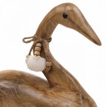 Product Deco duck wooden duck deco mango wood 29x8.5x21.5cm