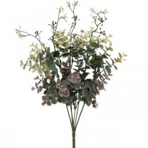 Eucalyptus Bush Artificial Eucalyptus Green Red 39cm