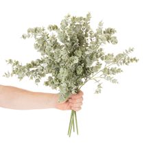 Product Artificial Eucalyptus Branches Decorative Stems 49cm Green Set of 4