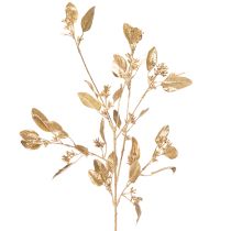 Product Artificial Eucalyptus Stem Decorative Branch for Vase 100cm Gold
