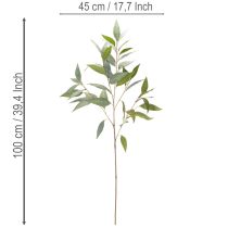Product Artificial Eucalyptus Stem Green 100cm Indoor Decoration