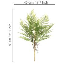 Product Kunststoff Fern Stem Decorative Green Plant for Indoor Arrangements 80cm