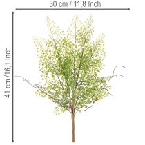 Product Artificial Ruscus Spray Green 41cm for Home and Floral Decorations