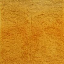 Product Fur ribbon yellow faux fur for handicrafts table runner 15 × 150cm