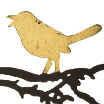 Product Window decoration bird, autumn decoration for hanging, metal Ø22.5cm