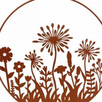 Product Window decoration spring hanging decoration metal flower decoration Ø30cm 2 pieces