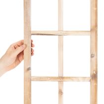 Product ProductName  
Rustic Wooden Window Frame for Wall Decoration – 100cm  

/ProductName  

ProductDescription  
<h2>Rustic Wooden Window Frame for Creative Wall Decoration</h2>  

<p>This rustic wooden window frame is an elegant decorative piece crafted from