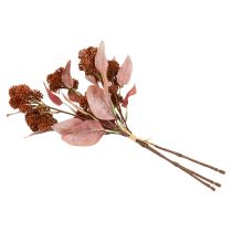 Product Fat Hen Red Sedum Stonecrop Artificial Flowers 41cm 3pcs