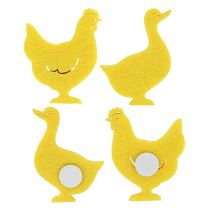 Product Felt Duck, Chicken self-adhesive Yellow 96 pcs