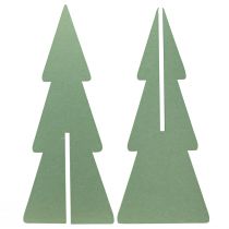 Product Felt Christmas tree fir tree decoration fir green H80cm