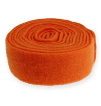 Product Felt Ribbon Orange 7.5cm 5m