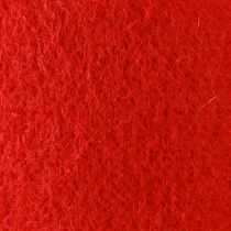 Product Felt ribbon 15cm x 5m dark red