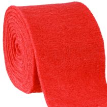 Product Felt Ribbon 15cm x 5m Red
