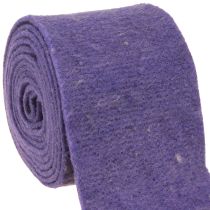 Product Felt ribbon 15cm x 5m purple