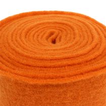 Product Felt ribbon 15cm x 5m orange