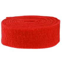 Product Felt ribbon dark red 7.5cm 5m