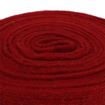 Product Felt ribbon dark red 7.5cm 5m