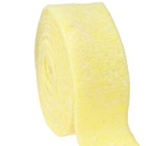Product Felt Ribbon Light Yellow 7.5cm 5m