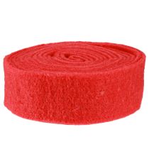 Product Felt ribbon red 7.5cm 5m